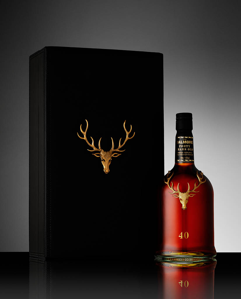 Packshot Factory - Spirit - Dalmore whisky bottle and box