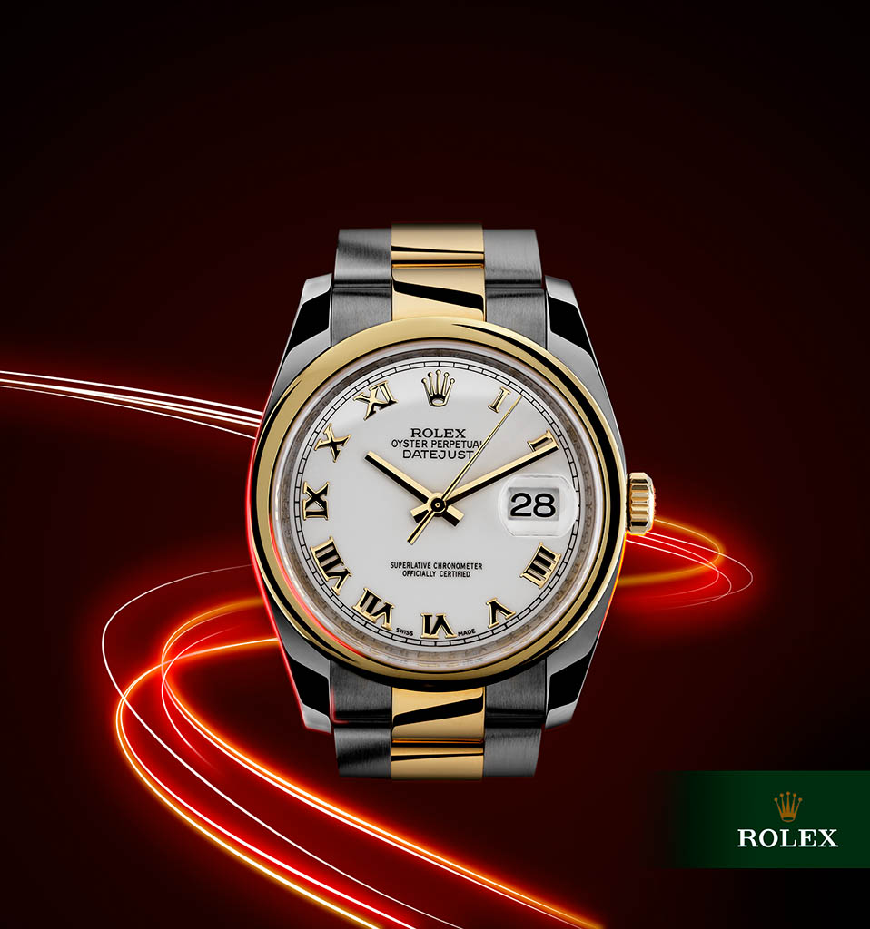 Watches Photography of Rolex men's watch by Packshot Factory