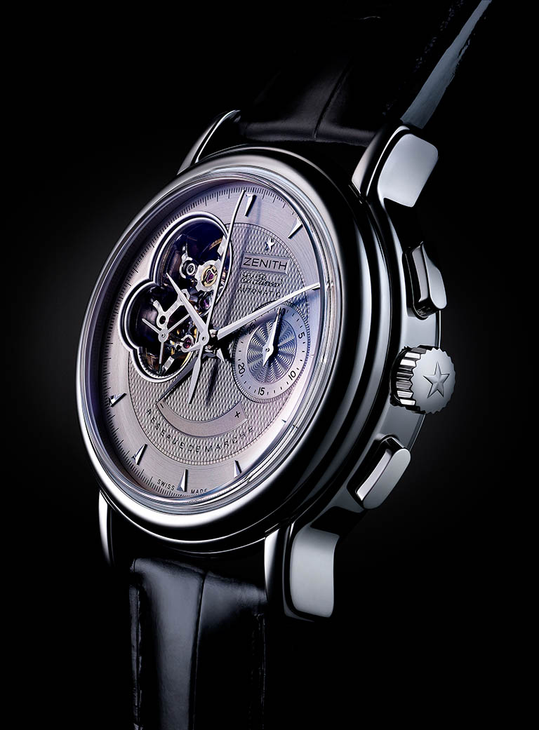Watches Photography of Zenith Chronomaster men's watch by Packshot Factory