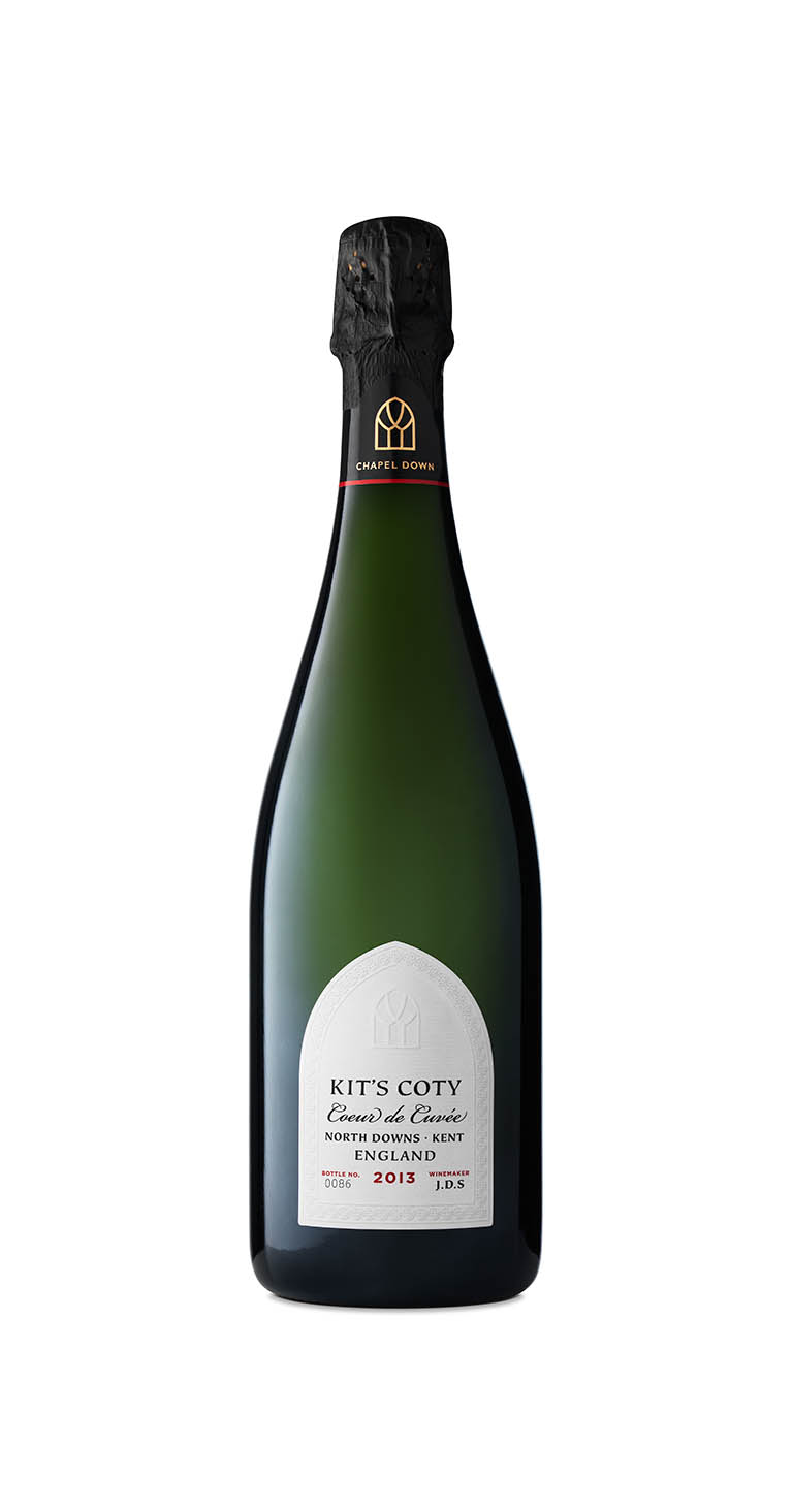 Packshot Factory - White background - Kit's Coty champagne bottle