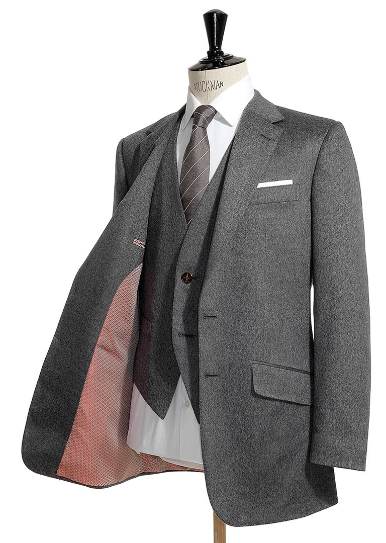 Packshot Factory - White background - Stockman vintage suit and waistcoat